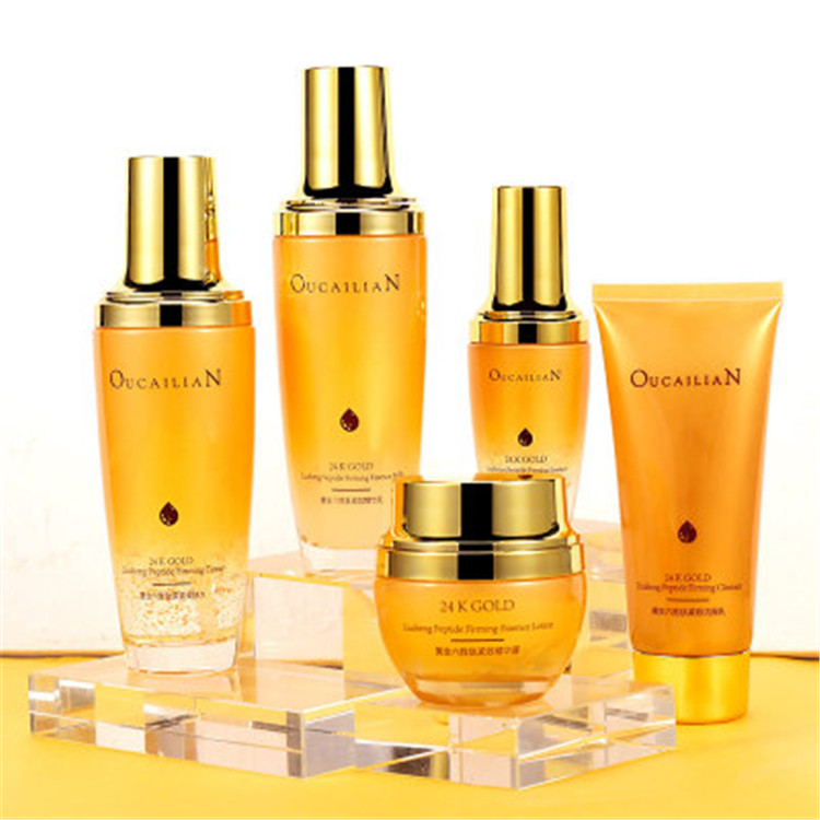 Luxurious 24k Gold Face Cream Set – Premium Whitening and Lightening Skincare Reward Assortment